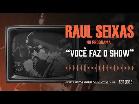 Raul Seixas no programa "Você faz o Show" (1983)