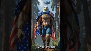 "Giant Bald Eagle Guardian: A Symbol of American Strength" #baldeagle  #usa  #EpicFantasy #guardian