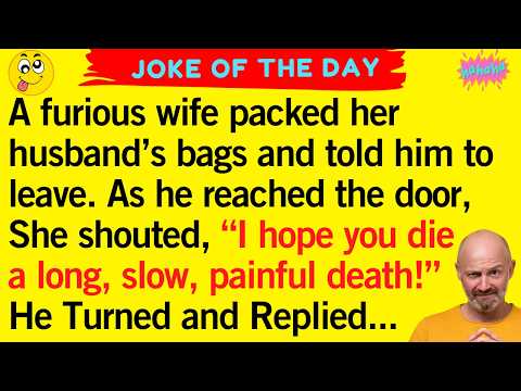 Funny Daily Jokes: 🤣 "When Wives Get Mad!" BEST JOKE OF THE DAY!