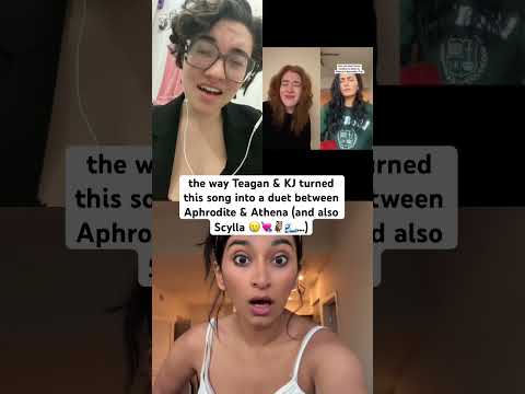 the judgment (Athena & Scylla’s version) 💘🦉 #greekmythology #songwriter #epicthemusical #booktube