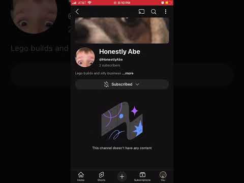 Subscribe to my brother’s YouTube channel it would mean a lot to him 😁